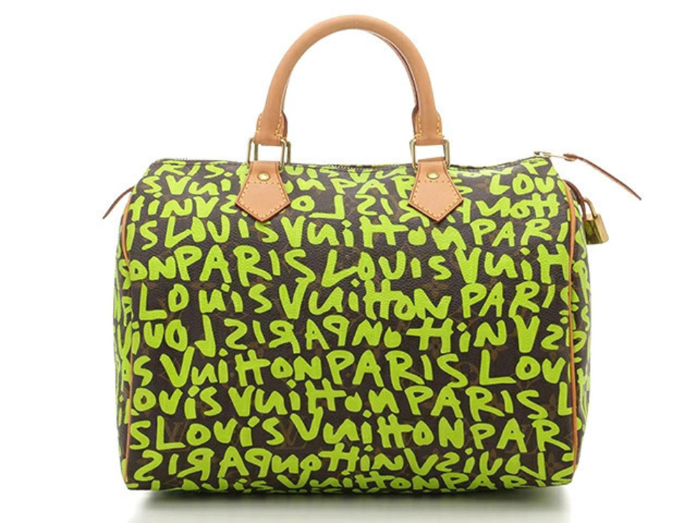 LOUIS VUITTON Speedy Monogram Graffiti
